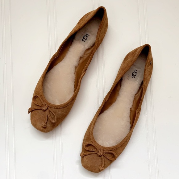UGG Shoes - 🆕UGG Flats with Sheepskin Lining